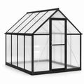 Serre de jardin en aluminium avec panneaux en polycarbonate 4 mm